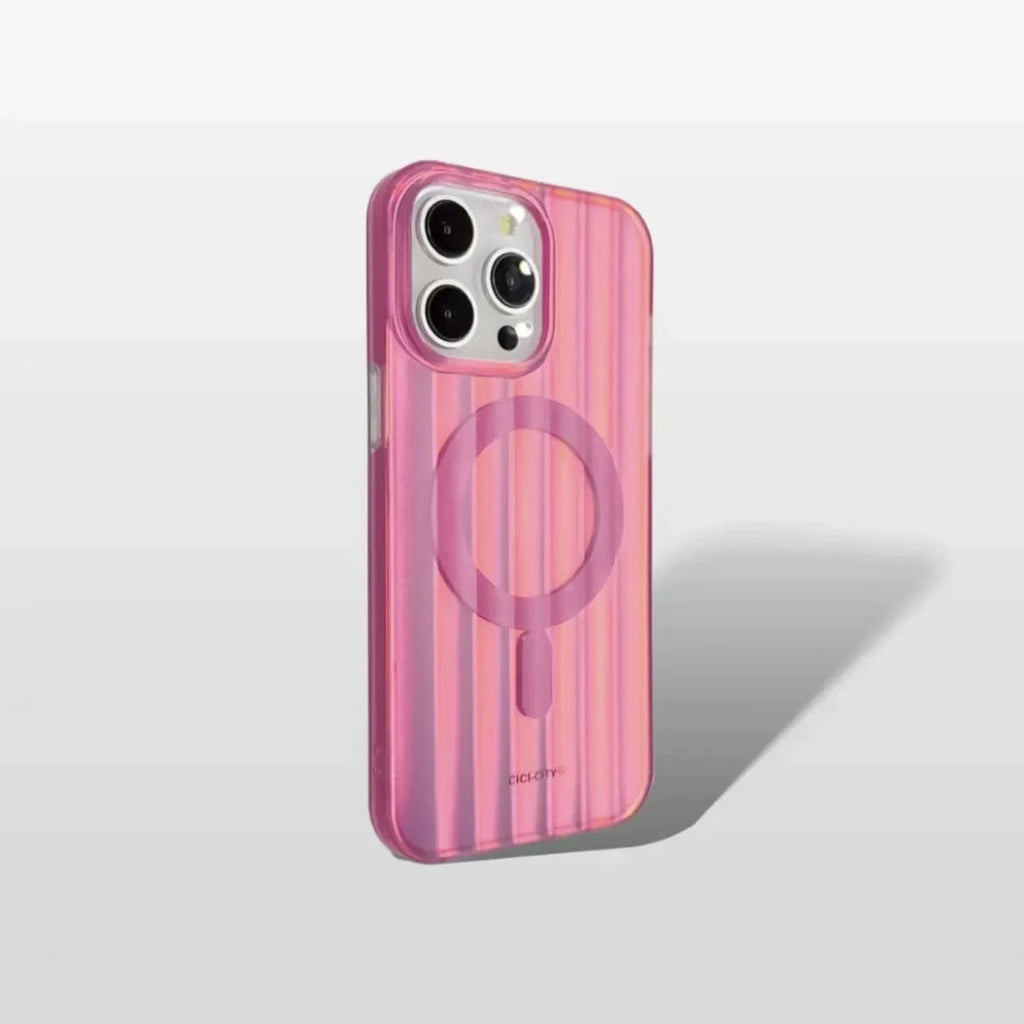 Été Dopamine Aurora Support magnétique de snap Case de téléphone mobile