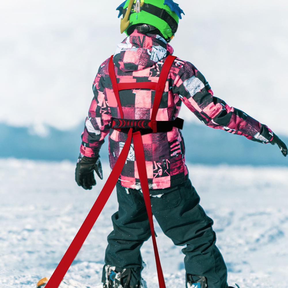 Courroie d'entraînement antidérapante pour ski de corde de sécurité
