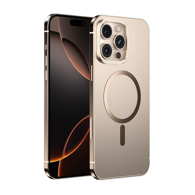 Aspiration magnétique adaptée au boîtier de téléphone de pointe