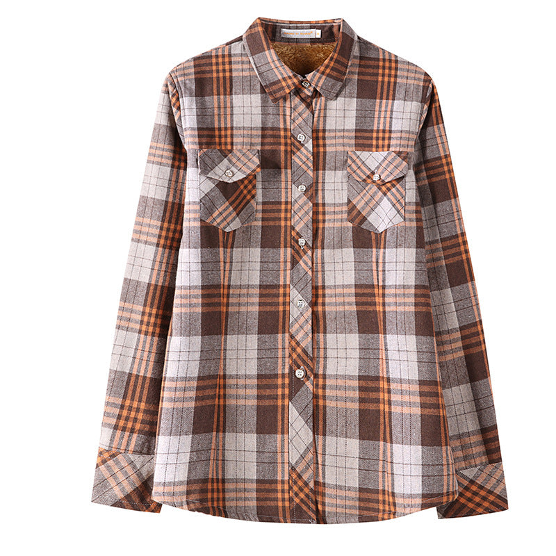 Chemise à la mode coréenne pour femmes à la fois plus taille