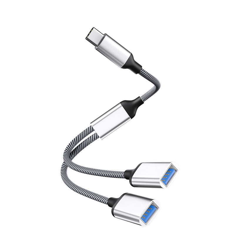 Adaptateur de station d'accueil pour ordinateur portable 1 à 2 Hub