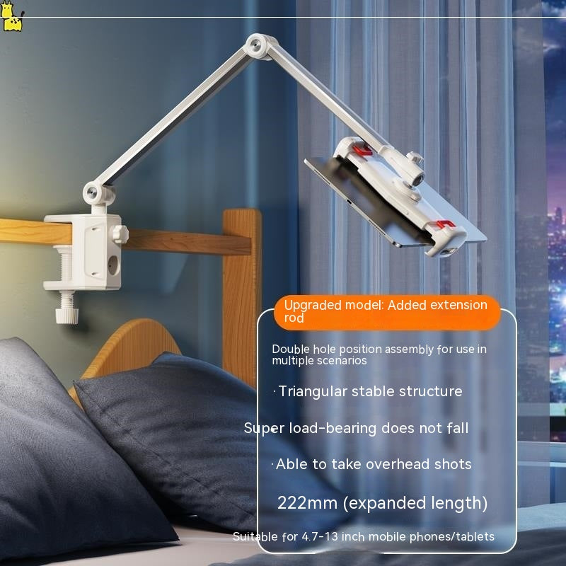 Cantilever mécanique Retractable Bedside Tablette de téléphone mobile Computer Stand