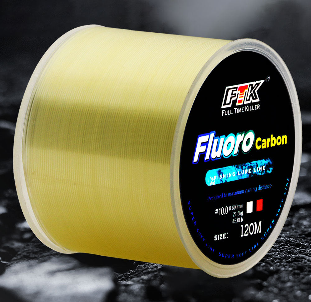 Multicolor Nylon Fishing Line 120M