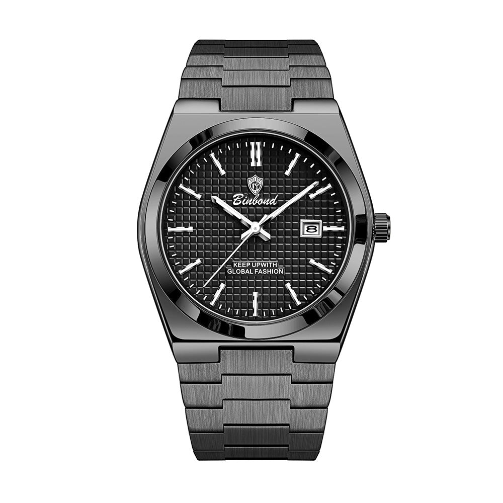Lumineuse montre de mode tendance imperméable pour hommes