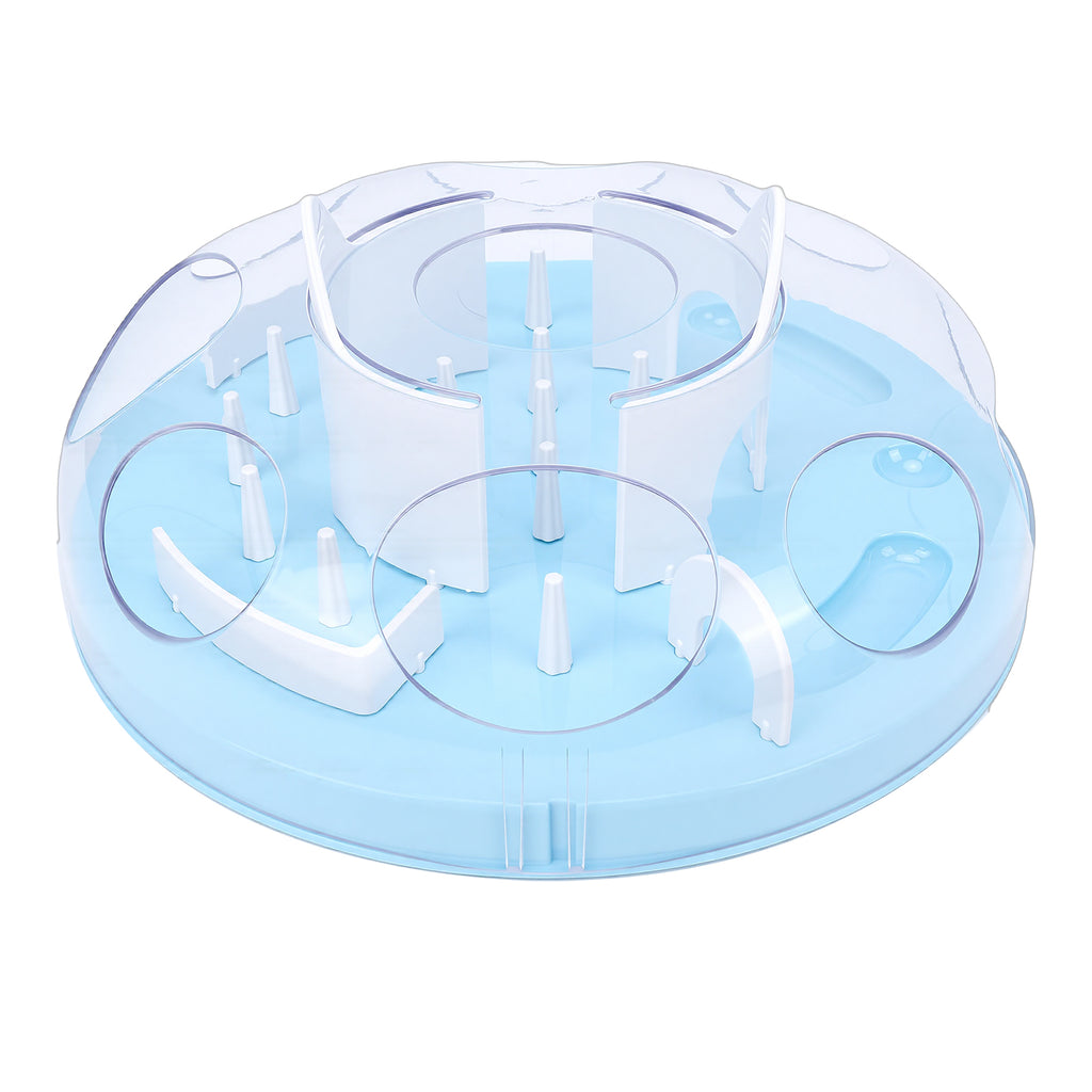 Puzzle chat interactif Feeder Funny Cat Puzzle Food Dispenser Jouet d'enrichissement pour animaux de compagnie Jouer