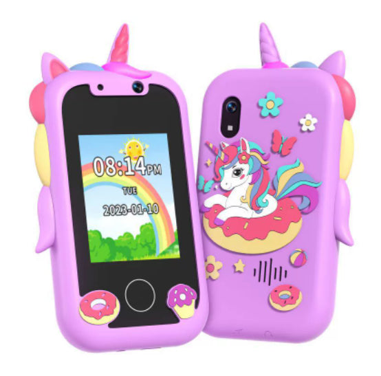 Early Childhood Education Video Game Mini Bear Handheld Touch Mobile Phone Camera