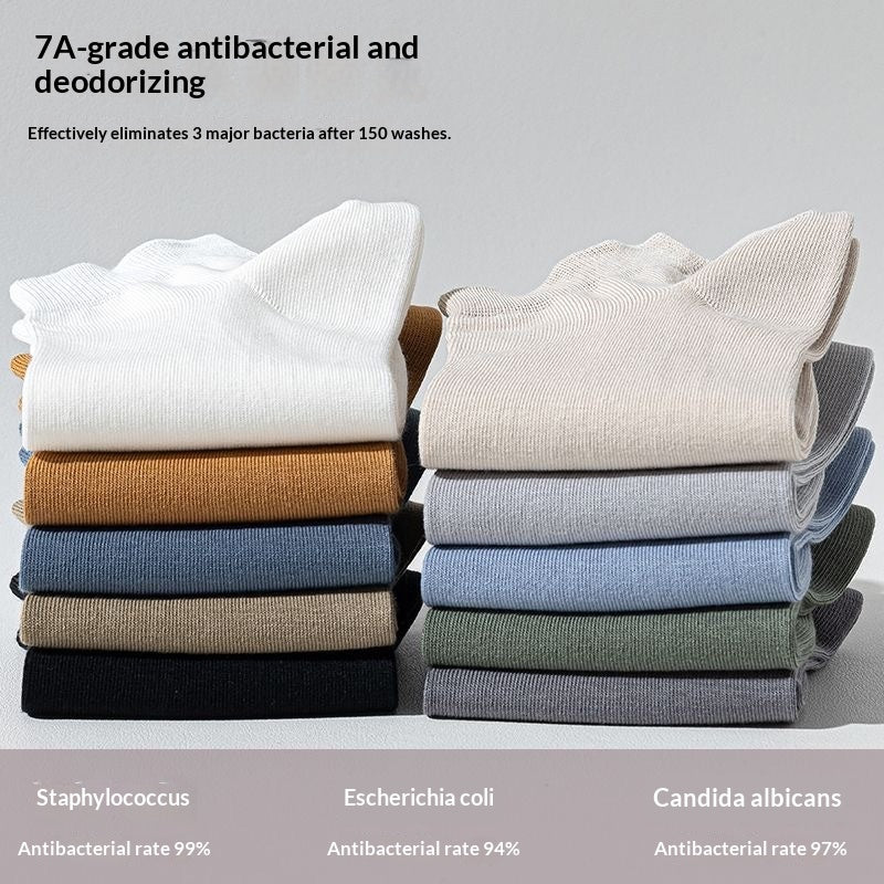 Chaussettes en coton pur Été Style mince Hommes et Couples Version