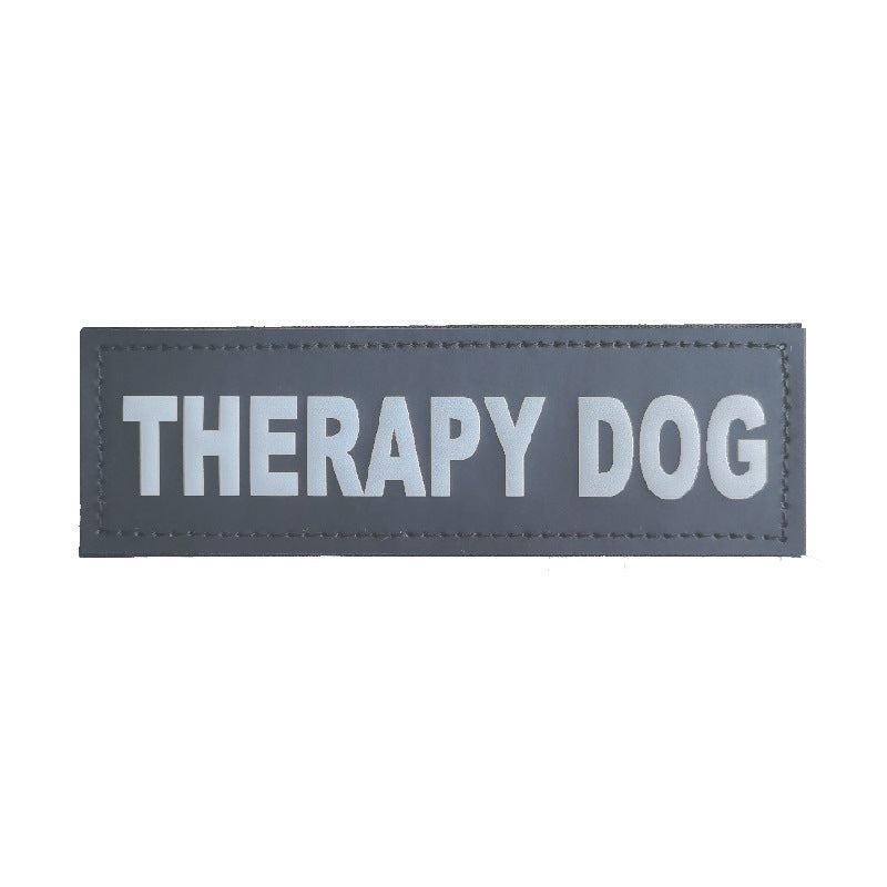 Plaque de la poitrine de chien de chien NE PAS Bricolage de l'autocollant en PET