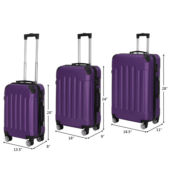 Trois roues universelles en une poignée avec 4 garde-angles Tirer la boîte à tige