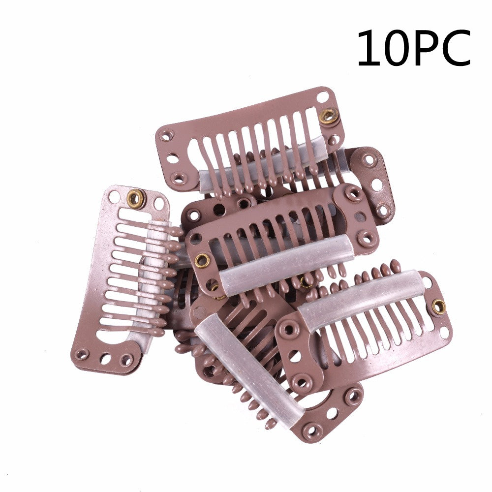 Clip perruque en acier inoxydable