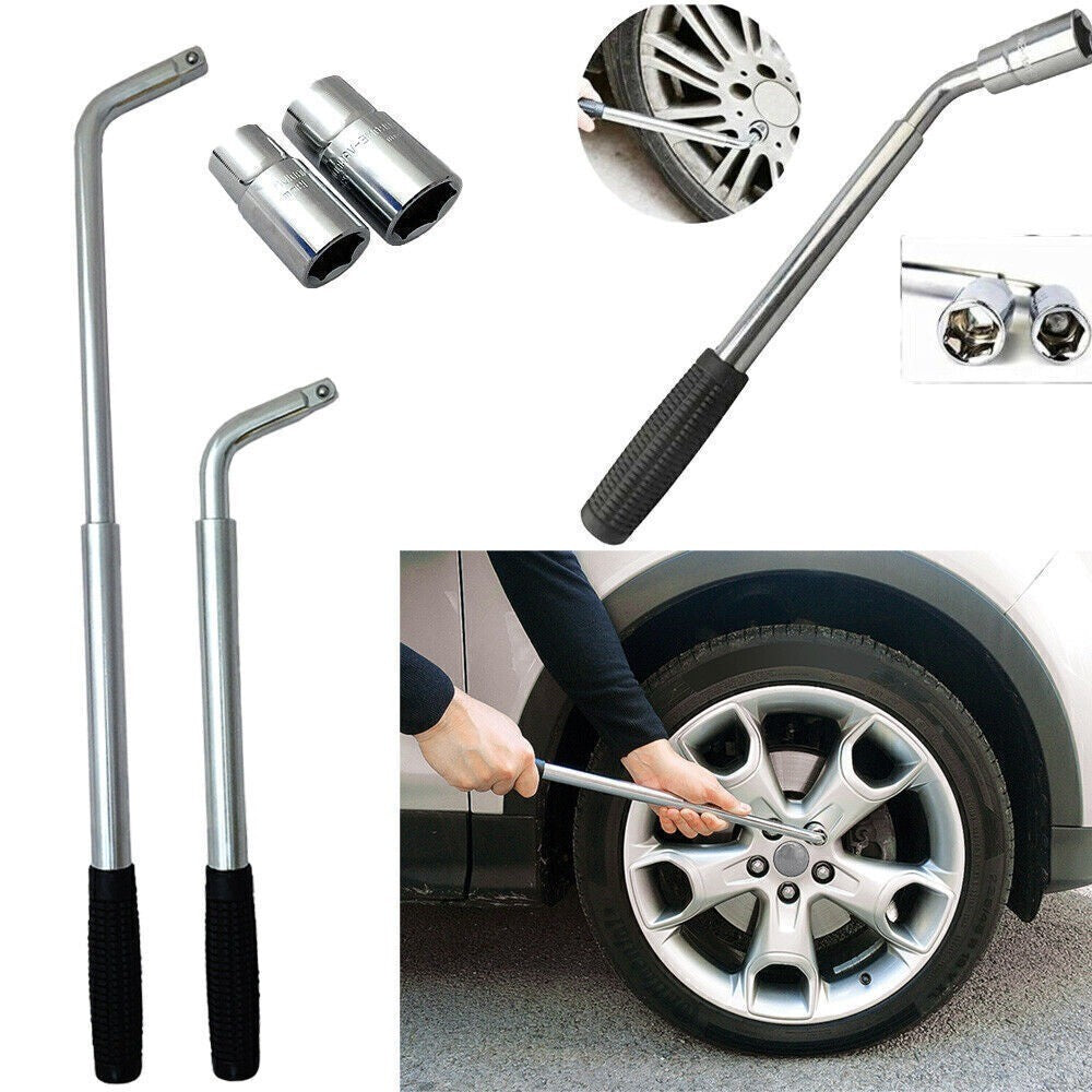 Ciseaux Jack Set 3 tonnes de voiture Auto Jack Kit avec clé à main Cran Lug Clé Royaume-Uni