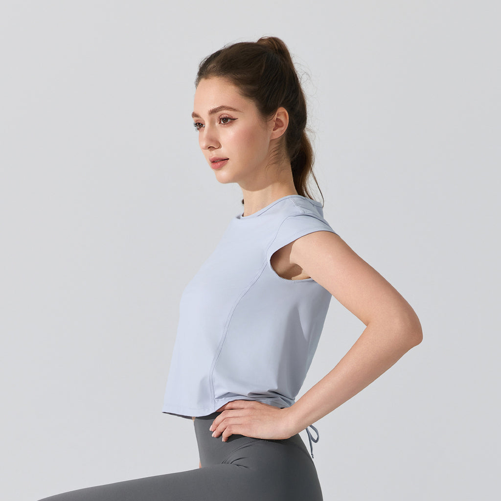 Femmes Blouse à manches courtes Haut sport