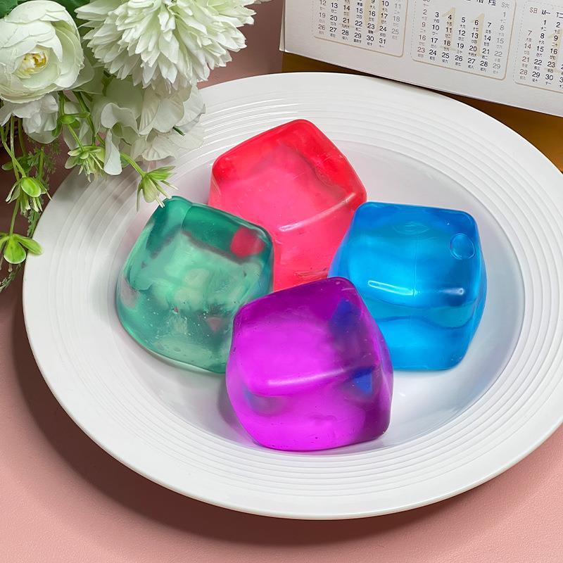 Jouet transparent en glaçons anti-stress
