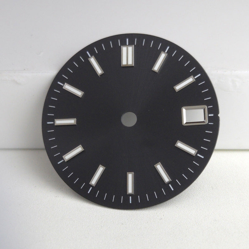 Cadran vert lumineux approprié pour la montre de mouvement