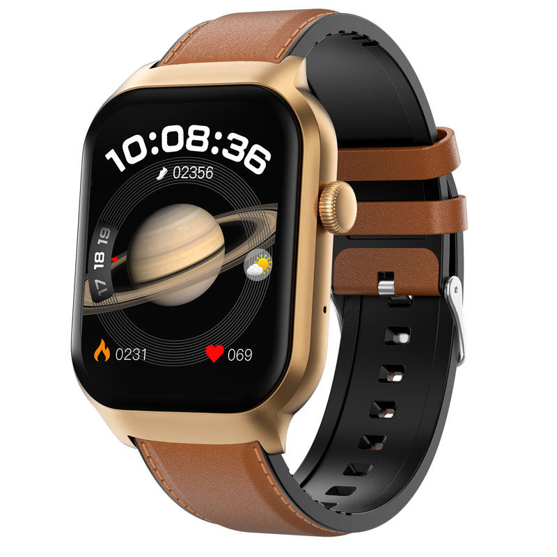 G43 Sang Oxygène Température du corps Fréquence cardiaque Sommeil NFC Montre intelligente multifonctionnelle