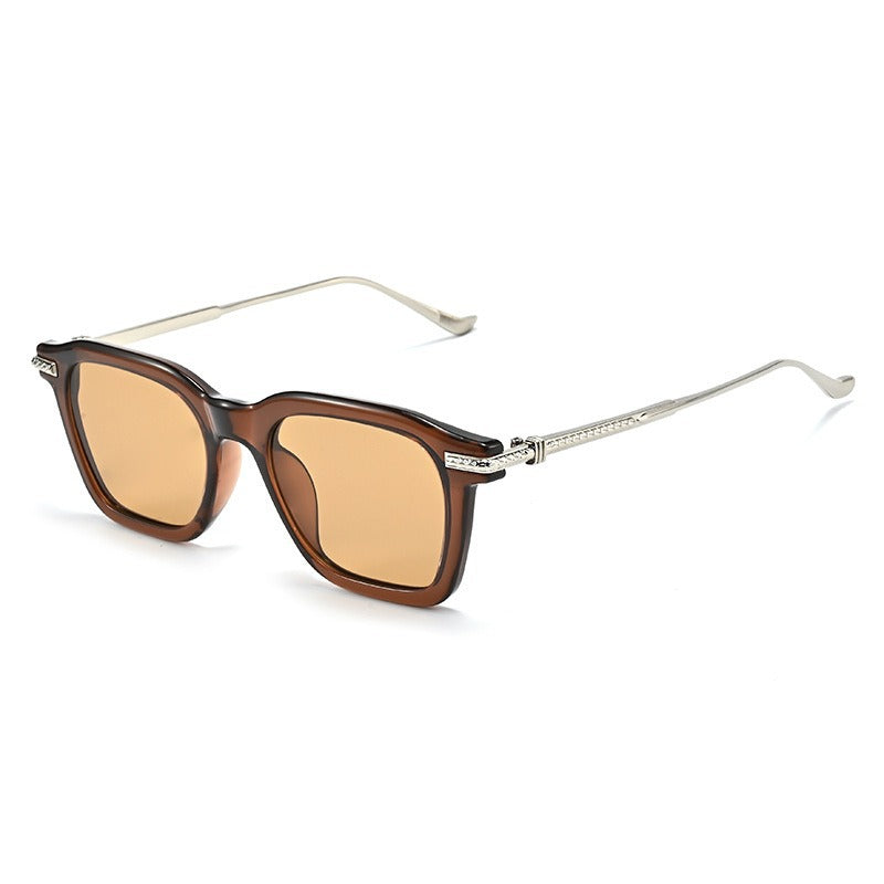 Lunettes de soleil de protection carrée décontractées pour femmes