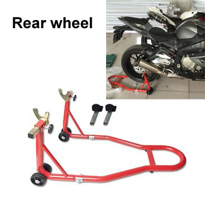 Outils d'entretien de levage et d'abaissement pour roues avant et arrière de moto