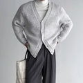 Pull à col V polyvalent pour hommes