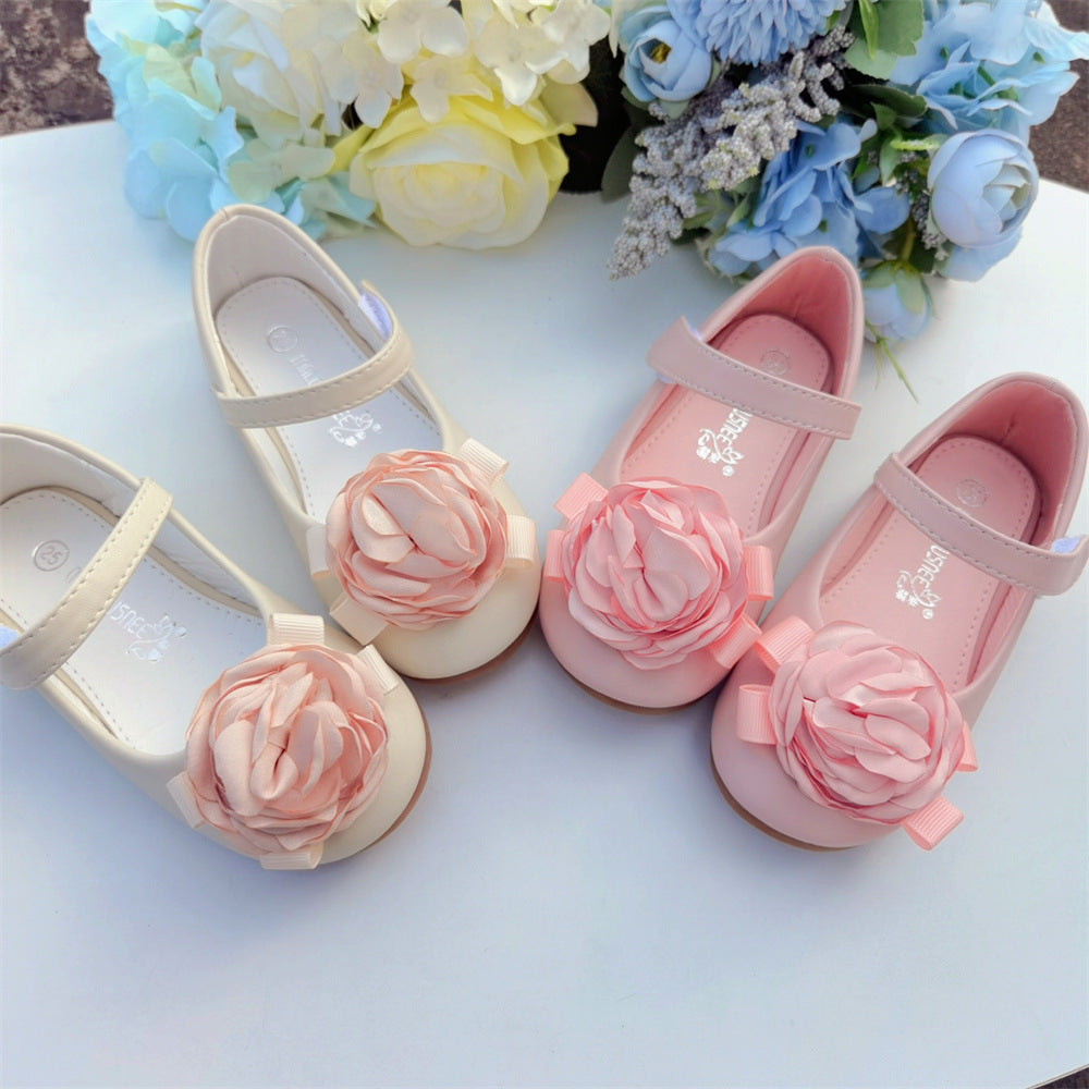 Chaussures Princesse Mariage Fleur Fille