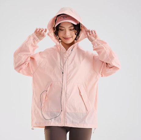 Vêtements de protection solaire en silex glacé Veste de soleil de style montagne légère