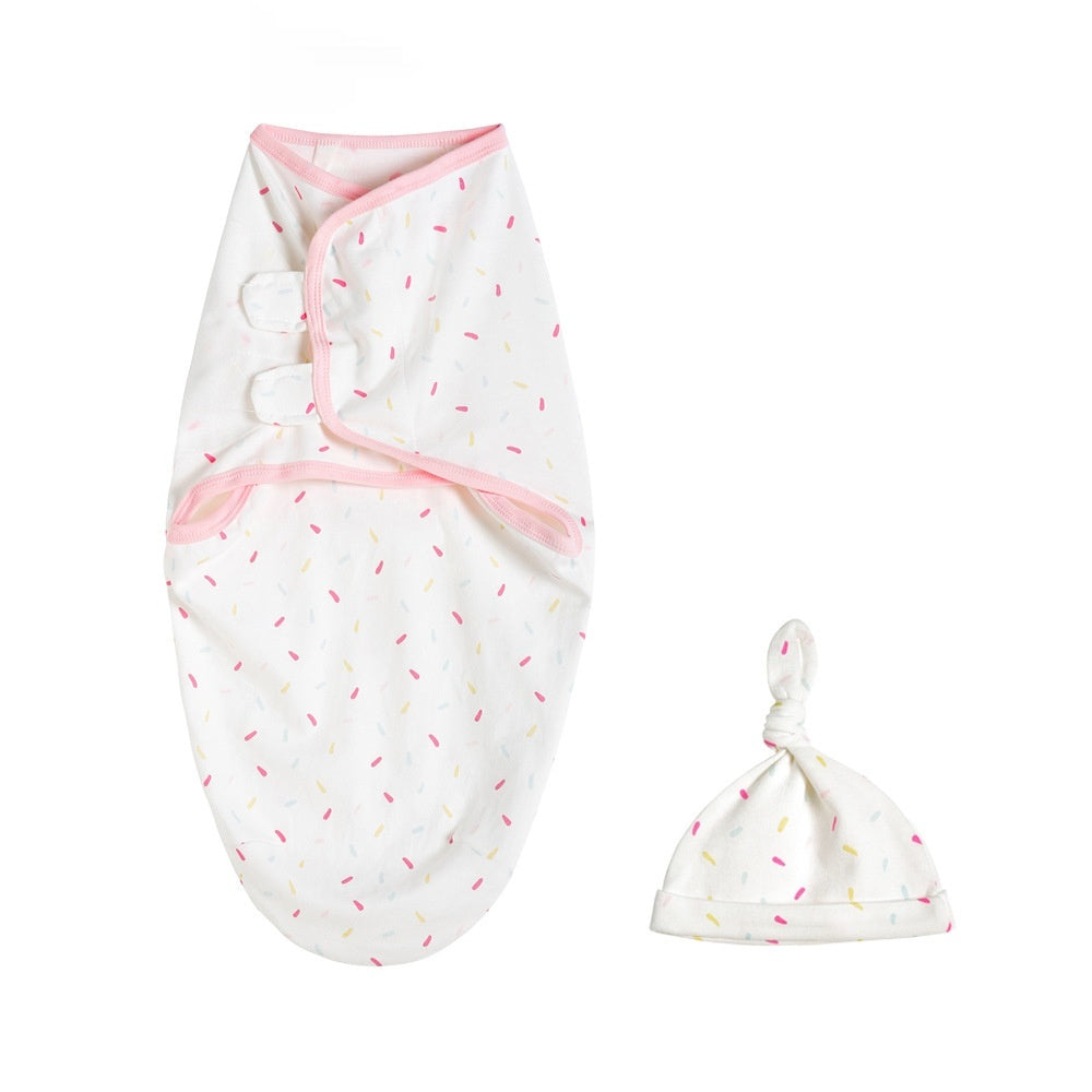 Cotton Baby Towel Anti-Slip Sleeping Bag with Hood