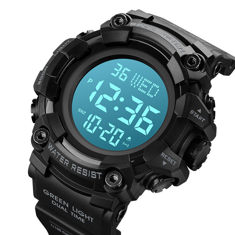 Mode Grande montre cadran pour les étudiants masculins tendance étanche
