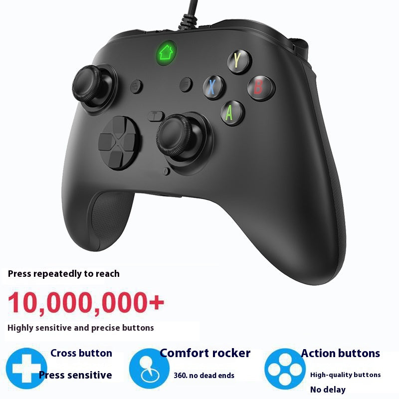 Six-en-un poignée de console de jeu filaire prend en charge la programmation Macro-défini