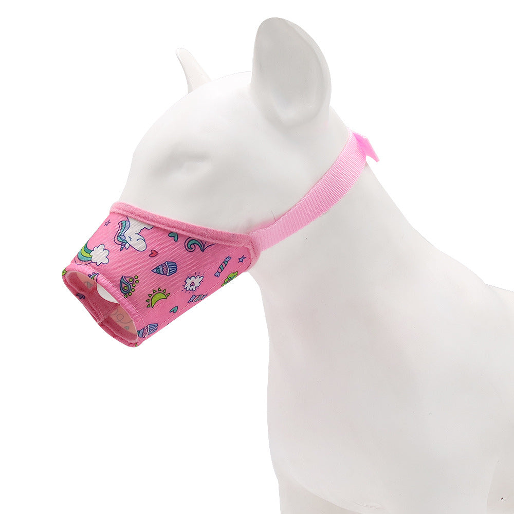 Couverture de bouche de chien réglable anti-bite