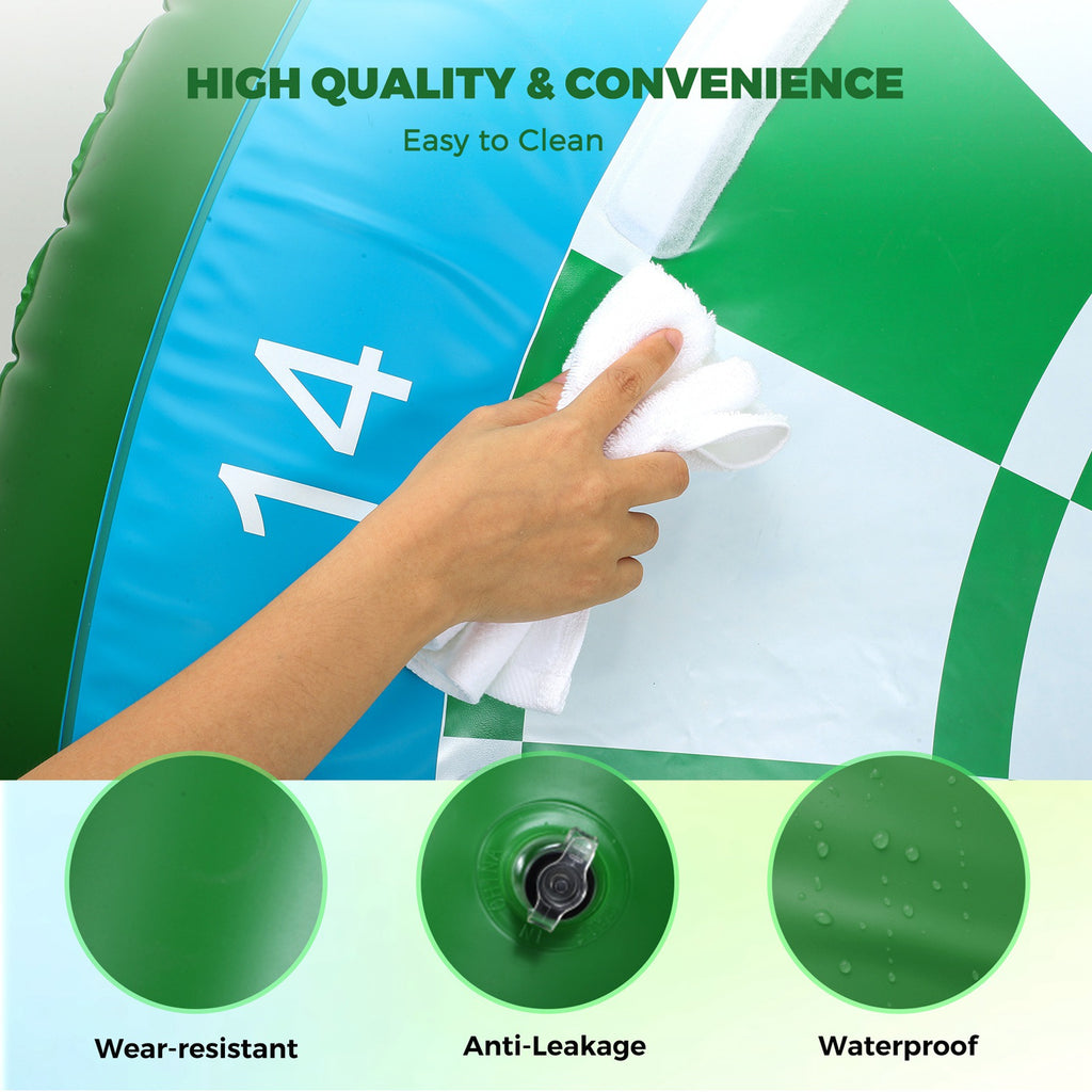 Tapis d'entraînement de golf vert anti-dérapant anti Tearing 5x4ft Hitting Pratique tapis de golf pour in