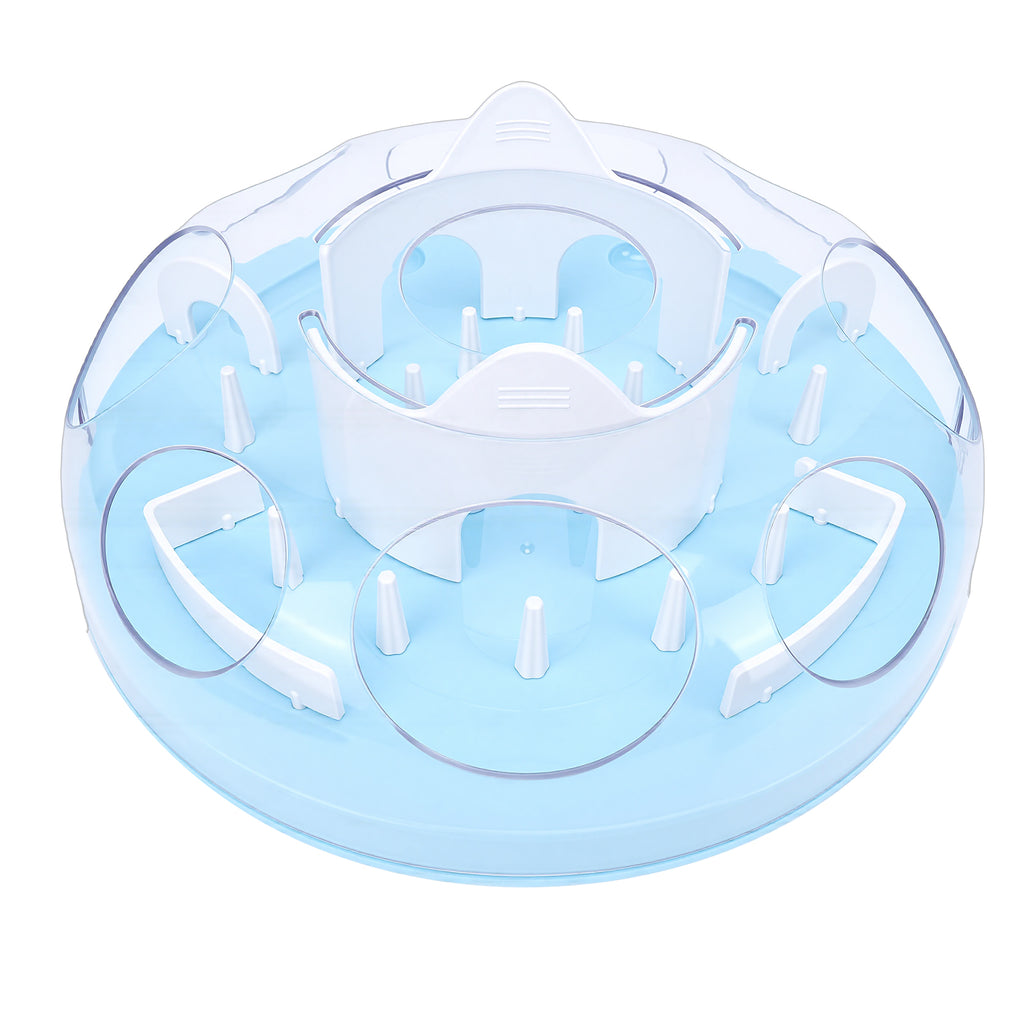 Puzzle chat interactif Feeder Funny Cat Puzzle Food Dispenser Jouet d'enrichissement pour animaux de compagnie Jouer