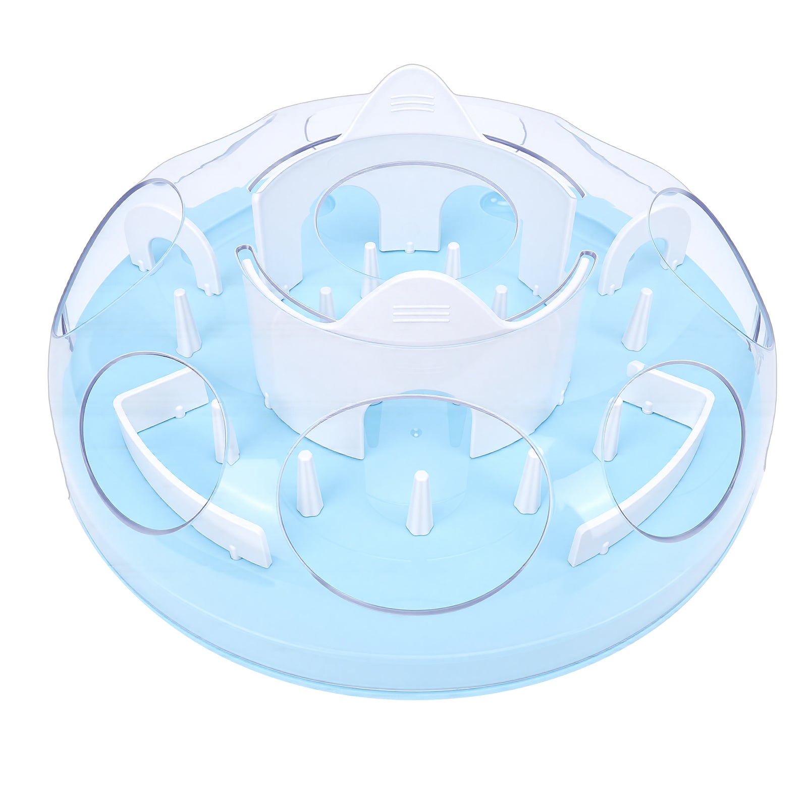 Puzzle chat interactif Feeder Funny Cat Puzzle Food Dispenser Jouet d'enrichissement pour animaux de compagnie Jouer