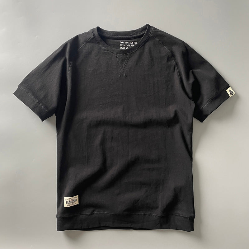 T-shirt à manches courtes pour hommes Retro