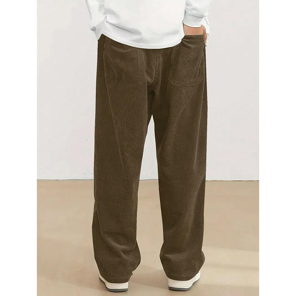 Commerce extérieur Pantalons occasionnels Pantalons masculins à jogging solitaire Pantalons sport Sweatpants tendance Versatile Lon