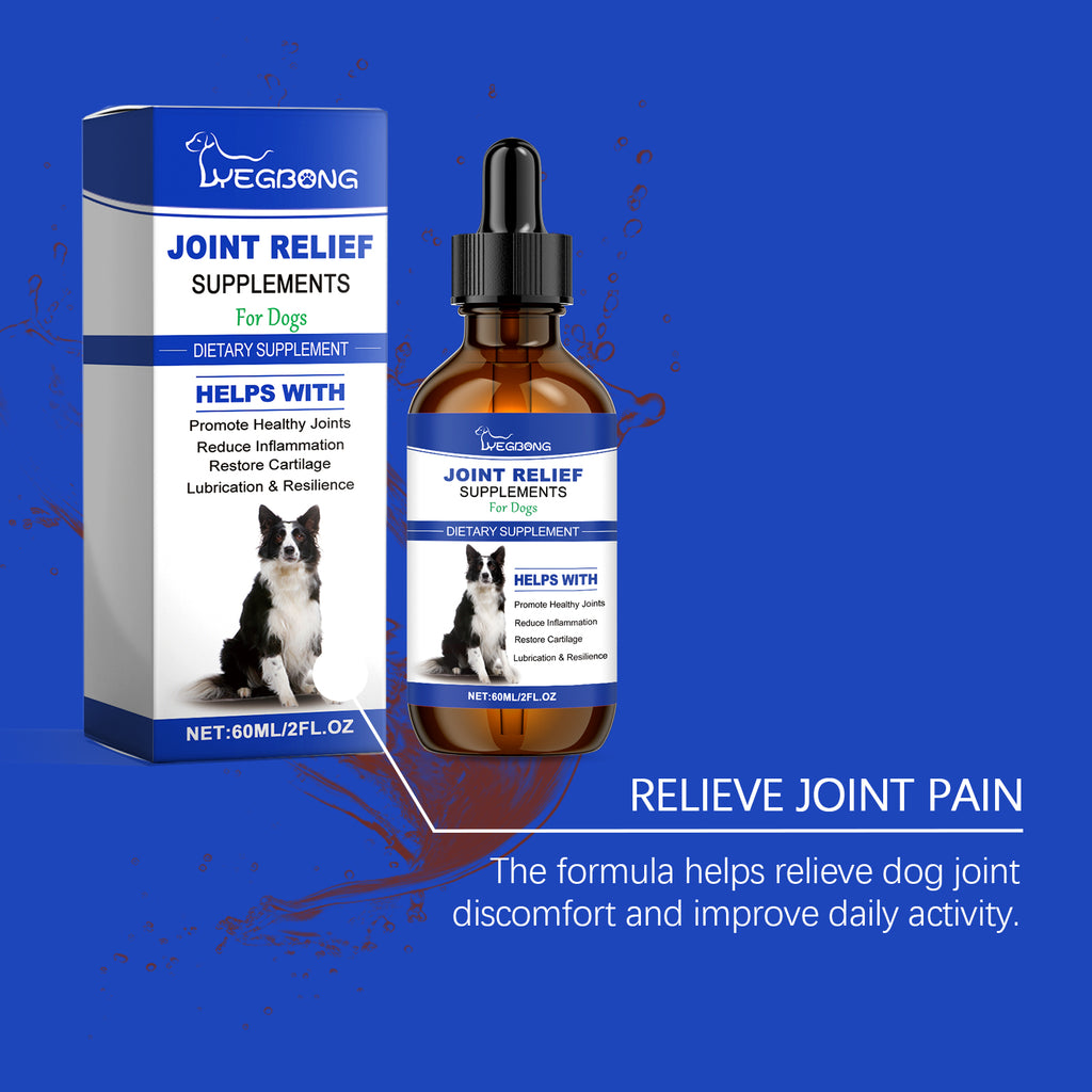 Dog Joint Relief Liquid Supplément gouttes