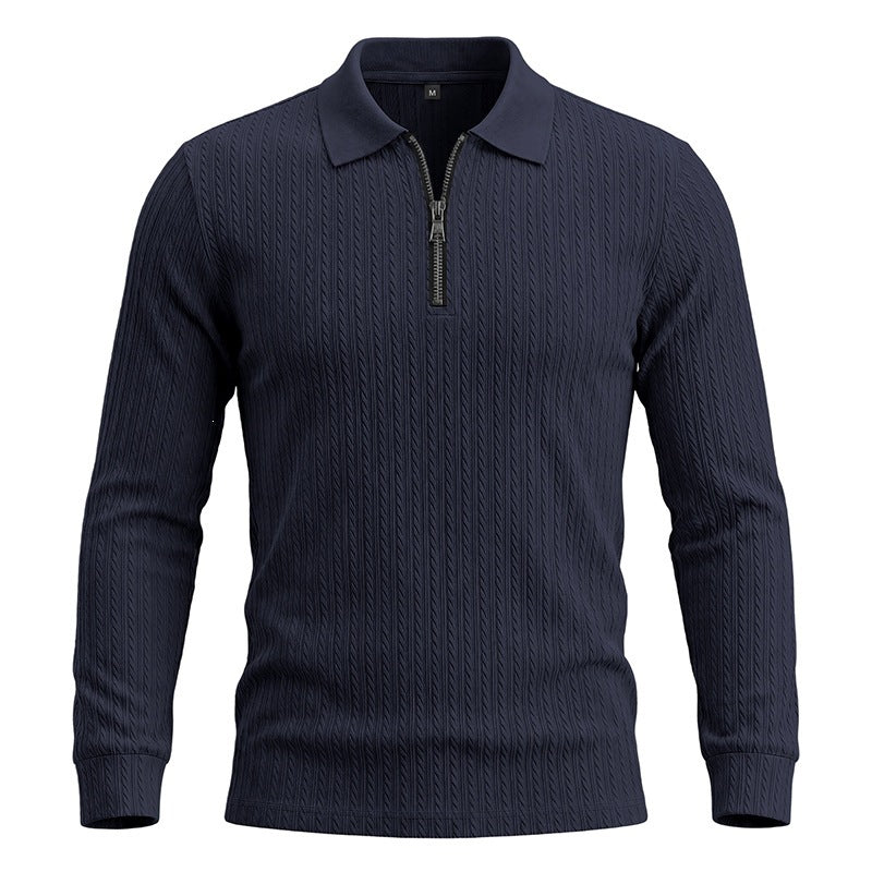Polo à manches longues pour hommes