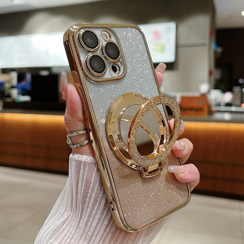 Magnetic Maquillage Miroir boîtier de téléphone