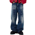 Hommes en forme d'Edgy-chic Jeans droites