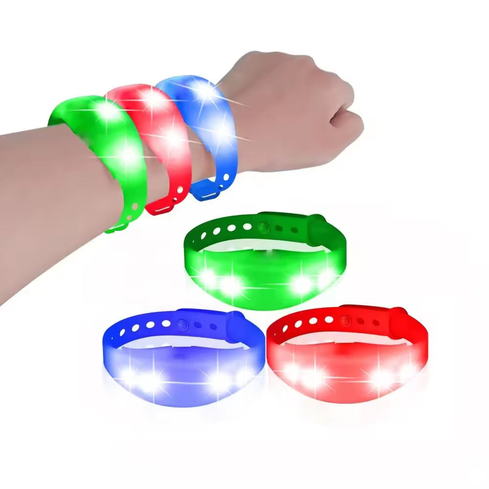 Concert and Music Festival Cheering Props LED Light-up Bracelets