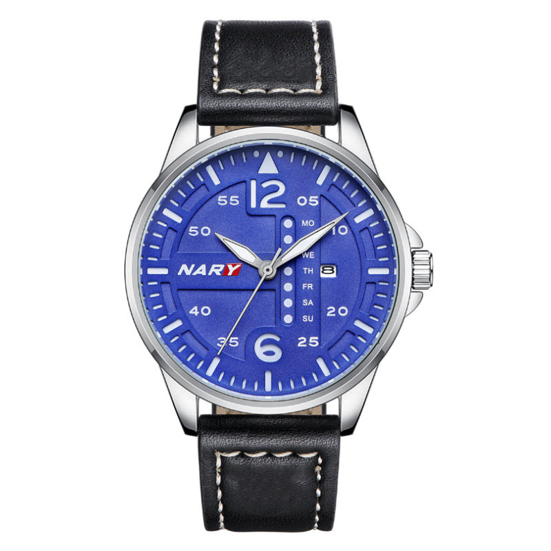 Montre Quartz résistante à l'eau pour hommes