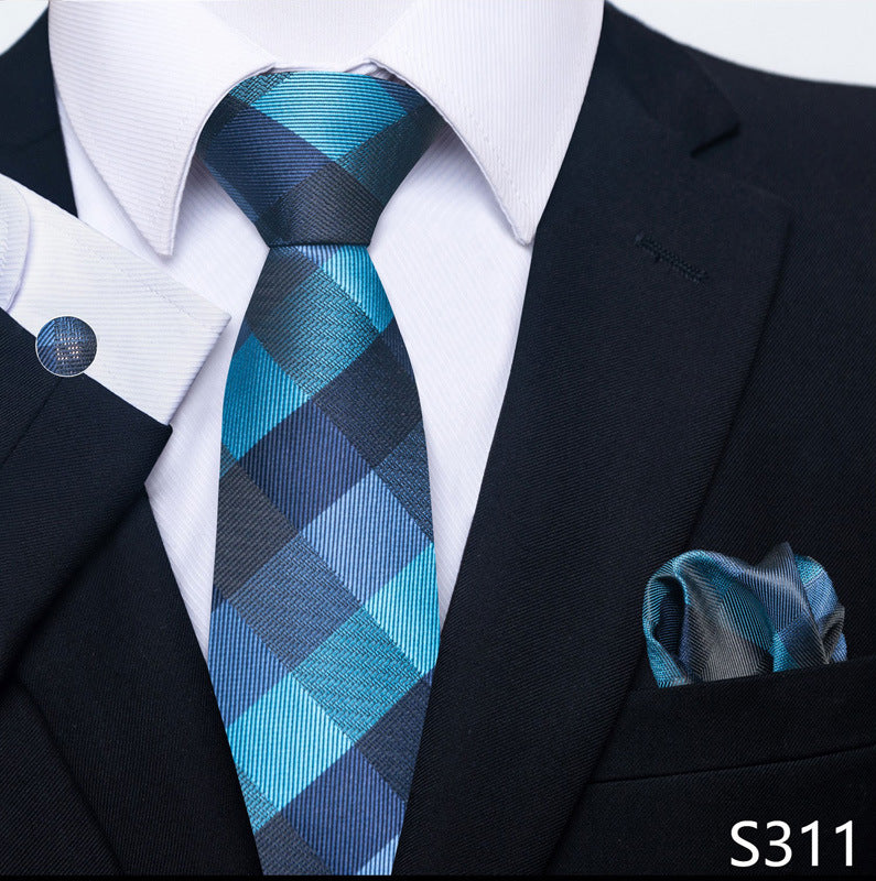 Ensemble de boucles d'écharpe d'écharpe d'écharpe pour hommes d'affaires polyvalentes et créatives