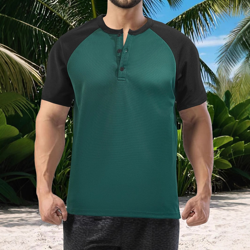 Polo casual de printemps et d'été pour hommes