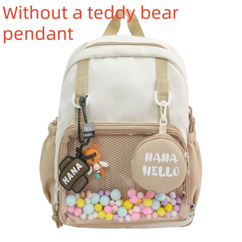 Sac à dos de l'école secondaire junior de style frais