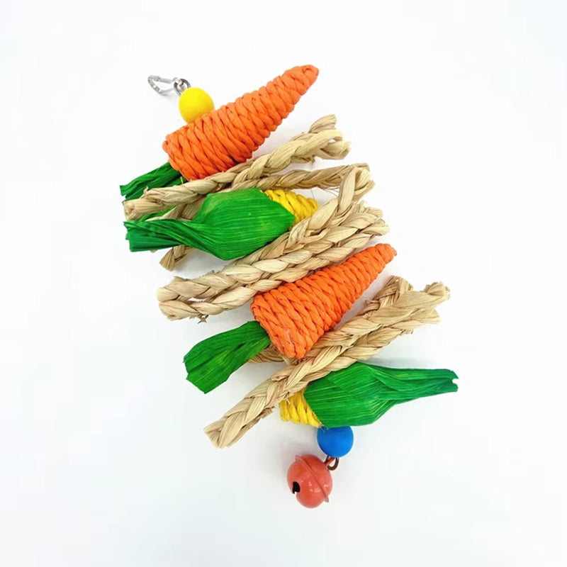 Jouet pour perroquet Perchoir Escalade Équipement de jeu Cage Accessoires Bird Bite Toy for Parake
