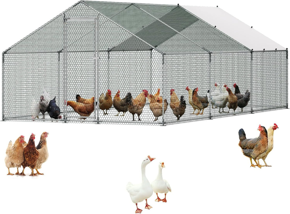 VEVOR Metal Chicken Coop