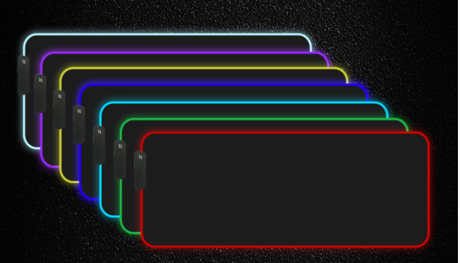 RGB Mouse Pad Lumineux Mouse Pad Led Mouse Pad