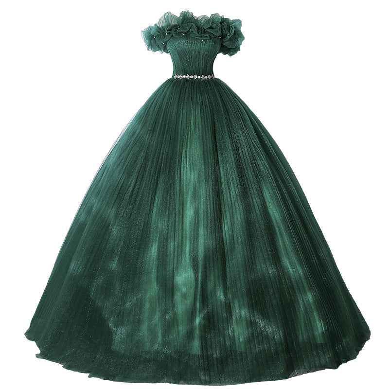 Robe de soirée hors-épaule Banquet Tempérament