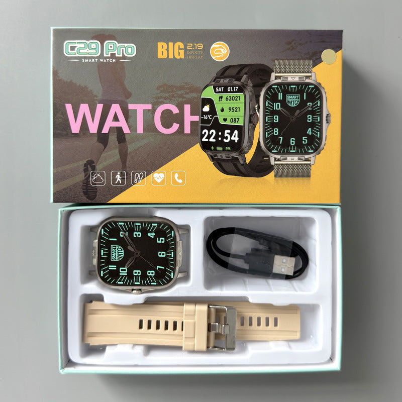 Bluetooth Calling Health Monitoring Heart Rate Sport Smart Watch