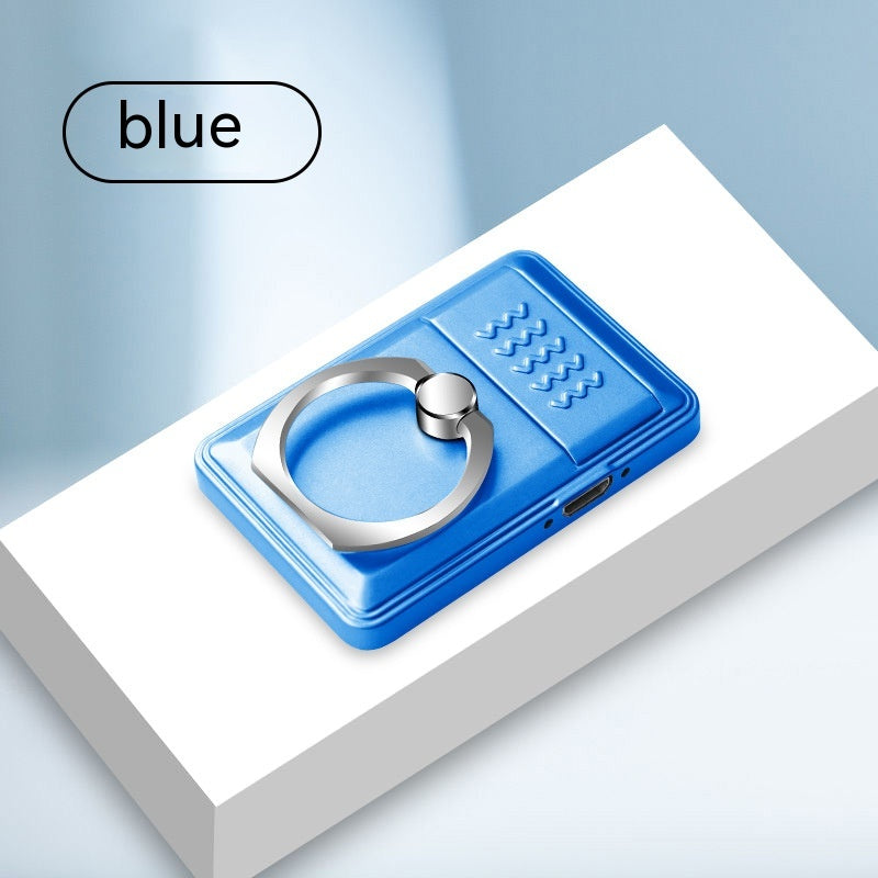 Multifonctionnel Portable Bleu et Blanc Porte-Téléphone Porcelaine Cigarette Lighter