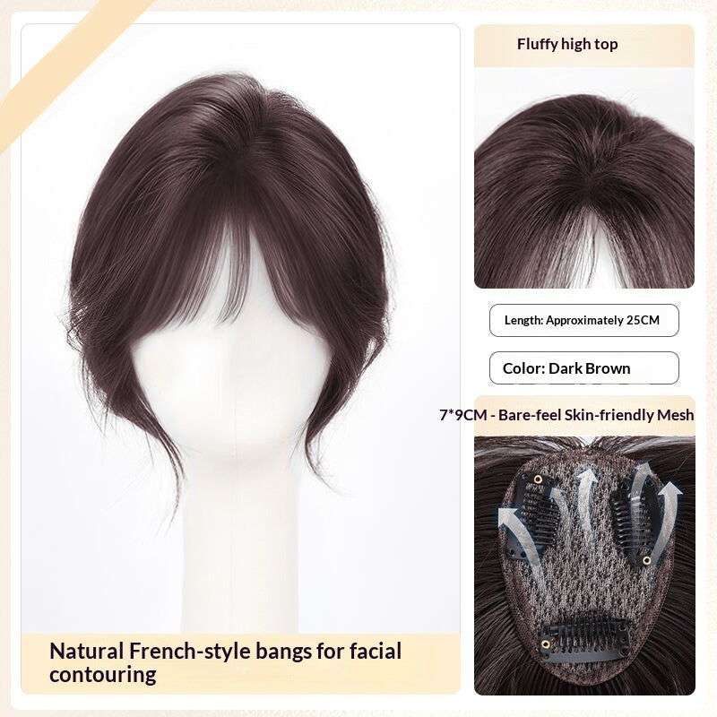 Léger Voluming Faux Bangs et Coiffure pour un look plus complet