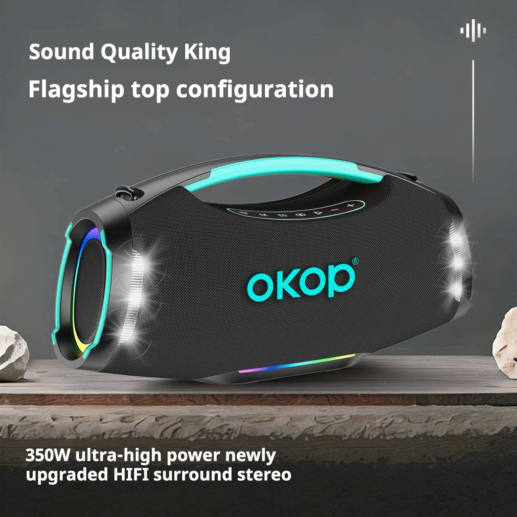 KP-8005 Haut-parleur Bluetooth sans fil portable haute puissance pour les collectes extérieures